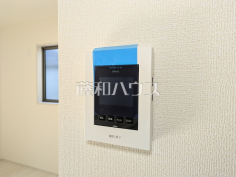 TVモニター付インターホン　【昭島市中神町２丁目】防犯に役立つTVモニター付インターフォン