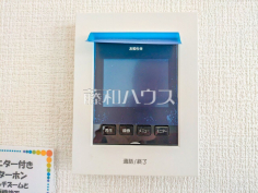 TVモニター付きインターホン訪問者がひと目で分かります 
