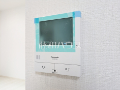 2号棟　TVモニター付インターホン　【国分寺市西町１丁目】TVモニター付きインターホンのため訪問者がひと目で分かります