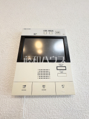 TVモニター付きインターホン　【ブランシエラ那覇曙プレミスト】防犯に役立つTVモニター付インターフォン