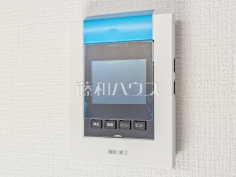 TVモニター付インターホン　【和光市新倉２丁目】防犯に役立つTVモニター付インターフォン