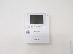 TVモニター付きインターホン　【府中コーポラス】防犯に役立つTVモニター付インターフォン