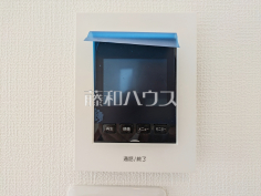 5号棟　TVモニター付きインターホン　【八王子市上柚木】