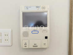 TVモニター付インターフォン　【グリーンコーポ豊田】防犯に役立つTVモニター付インターフォン
