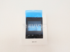 A号棟　防犯に役立つTVモニター付インターフォン訪問者がわかるTVモニター付インターホンは、お子様のお留守番にも活躍するかも？！