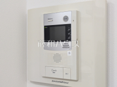 TVモニター付インターホン　【クリオ朝霞壱番館】防犯に役立つTVモニター付インターフォン