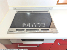 IHクッキングヒーター　【八王子市大塚】IHクッキングヒーターで空気もきれいです。
