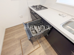 2号棟　食器洗浄乾燥機　【日野市日野本町５丁目】 後片付けの手間を削減し、趣味の時間や家族との時間を増やせる食器洗い乾燥機を標準装備 