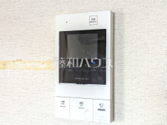 TVモニター付インターホン　【兼六ハイム保谷】防犯に役立つTVモニター付インターフォン