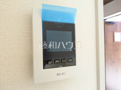 TVモニター付インターホン　【小平市学園西町３丁目】防犯に役立つTVモニター付インターフォン