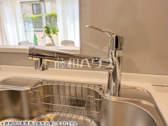 浄水器一体型水栓　【メロディーハイム聖蹟桜ヶ丘】いつでもおいしいお水が飲める浄水器一体型水栓も完備 
