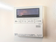 給湯スイッチ　【富士見市水谷東３丁目】追焚機能付で時間差入浴もOK