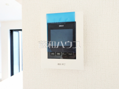 2号棟　TVモニター付インターフォン　【東大和市仲原２丁目】防犯に役立つTVモニター付インターフォン
