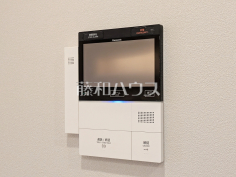 TVモニター付インターフォン　【アイムふじみ野西二番館】防犯に役立つTVモニター付インターフォン
