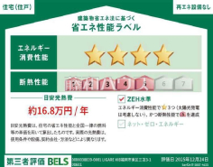省エネ性能ラベル　【福岡市東区三苫２丁目】