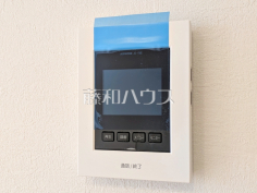 TVモニター付インターホン　【板橋区小茂根２丁目】防犯に役立つTVモニター付インターフォン
