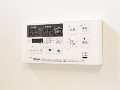 給湯スイッチ　【志木市柏町２丁目】追焚機能付で時間差入浴もOK