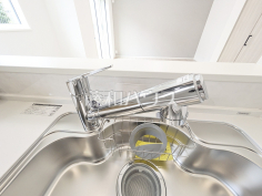 1号棟　浄水器一体型水栓　【西東京市新町５丁目】いつでもおいしいお水が飲める浄水器一体型水栓も完備 