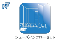 シューズインクローゼット長靴やベビーカーなども収納できて、玄関がきれいに片付きます。
