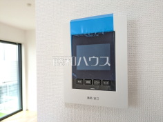 C号棟　TVモニター付インターホン　【小金井市貫井北町５丁目】防犯に役立つTVモニター付インターフォン