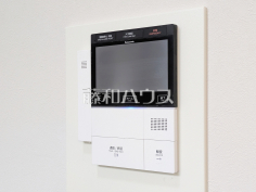 TVモニター付インターフォン　【アイムふじみ野タワー東館】防犯に役立つTVモニター付インターフォン

