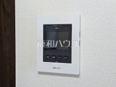 1号棟　TVモニター付インターホン　【立川市西砂町３丁目】防犯に役立つTVモニター付インターフォン