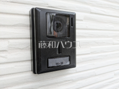 TVモニター付きインターホン　【日野市旭が丘１丁目】TVモニター付きインターホンのため訪問者がひと目で分かります