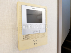 TVモニター付インターホン　【日野市万願寺２丁目】防犯に役立つTVモニター付インターフォン