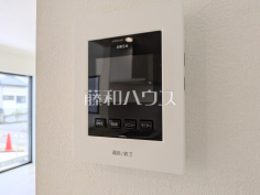 TVモニター付インターフォン　【日野市大坂上２丁目】訪問者がひと目でわかるTVモニター付インターフォン
