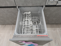 食器洗浄乾燥機　【グランシャトレ松尾】後片付けの救世主！ 食洗機付きシステムキッチン
