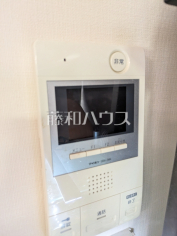 TVモニター付インターフォン　【ルジェンテ・リベル志木弐番館】防犯に役立つTVモニター付インターフォン
