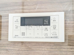 浴室給湯リモコン　【立川市高松町１丁目】追焚き機能付きなので、生活時間の違う家族に便利です。　