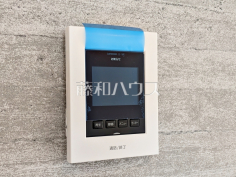 TVモニター付インターホン　【新座市栗原６丁目】防犯に役立つTVモニター付インターフォン