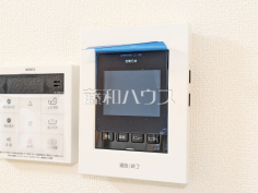 TVモニター付インターフォン　【志木市中宗岡３丁目】防犯に役立つTVモニター付インターフォン
