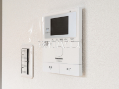 TVモニター付きインターホン　【和光市諏訪】