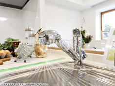 浄水器一体型水栓　【ステイツ花小金井ヴェルパセオ】 いつでもおいしいお水が飲める浄水器一体型水栓も完備 