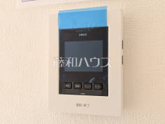 TVモニター付インターフォン　【朝霞市宮戸４丁目】防犯に役立つTVモニター付インターフォン
