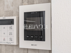 TVモニター付インターフォン　【朝霞市根岸台４丁目】防犯に役立つTVモニター付インターフォン
