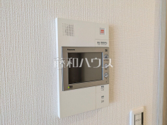 TVモニター付きインターホン訪問者がひと目で分かります 