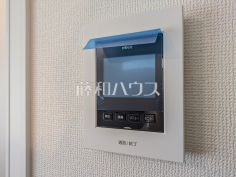 TVモニター付インターホン　【小金井市前原町４丁目】不在時の訪問者が一目でわかる、録画機能付きTVモニターホン