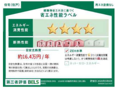 <span>【1号棟&nbsp;&nbsp;省エネ性能ラベル】</span><span>※販売住戸が複数の場合、本ラベルは特定の住戸の性能を示すものであり、全ての住戸の性能を示すものではありません。</span>