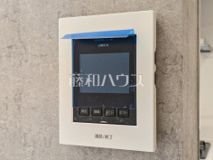2号棟　TVモニター付インターフォン　【朝霞市三原３丁目】防犯に役立つTVモニター付インターフォン
