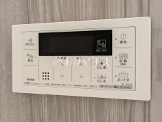 追い炊き機能付き給湯スイッチ　【西原町字小那覇】追焚機能付で時間差入浴もOK 