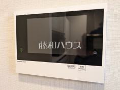 TVモニター付インターフォン　【エクセレントシティ八王子　】防犯に役立つTVモニター付インターフォン
