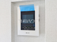 TVモニター付インターホン　【志木市下宗岡４丁目】防犯に役立つTVモニター付インターフォン