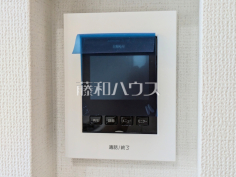 1号棟　TVモニター付インターフォン　【糸満市西崎２丁目】防犯に役立つTVモニター付インターフォン

