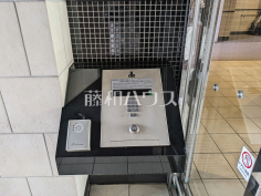 オートロック安心のオートロック付きマンション　