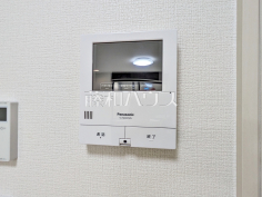 1号棟　TVモニター付インターホン　【杉並区阿佐谷南２丁目】防犯に役立つTVモニター付インターフォン