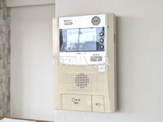 TVモニターインターホン　【コスモ鶴瀬ステーションスクエア】日々の生活を豊かに、暮らしを心地良くする先進の設備　