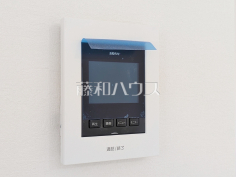 TVモニター付インターホン　【新座市野寺５丁目】防犯に役立つTVモニター付インターフォン